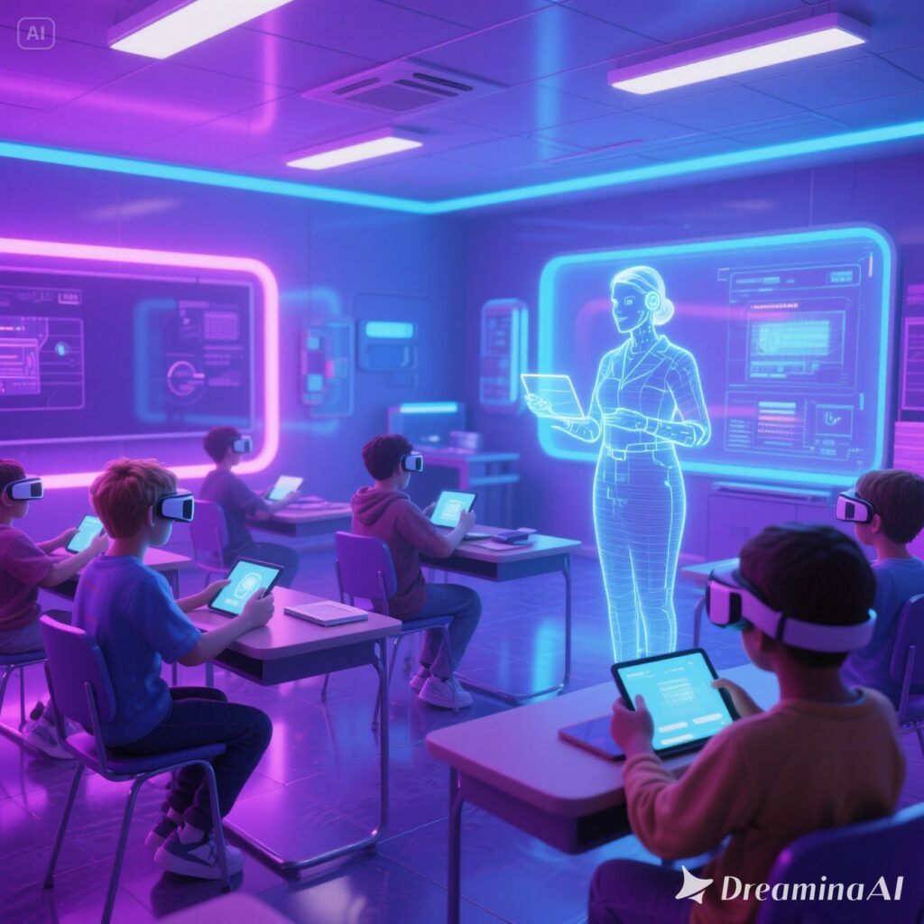 Revolusi Pendidikan AI: Guru Digital Menggantikan Peran Manusia?