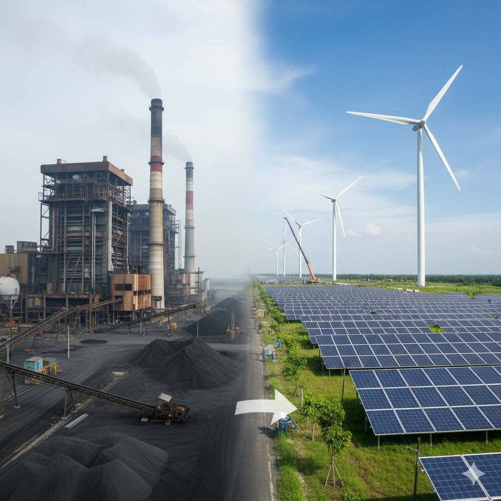 Perubahan Lanskap Energi di Indonesia: Transisi Batu Bara ke Energi Baru.